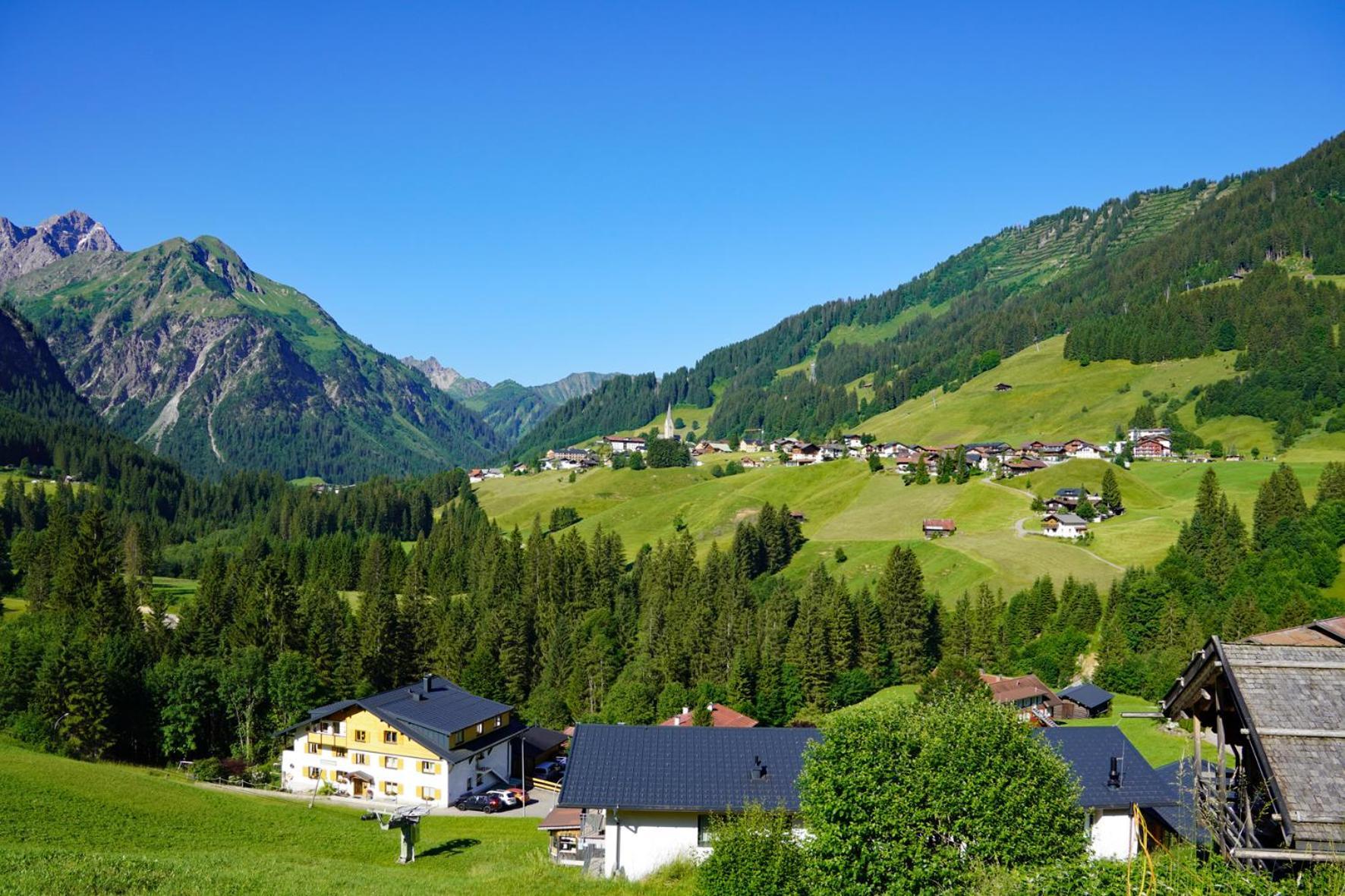 Gaestehaus Tannegg Mittelberg Eksteriør billede